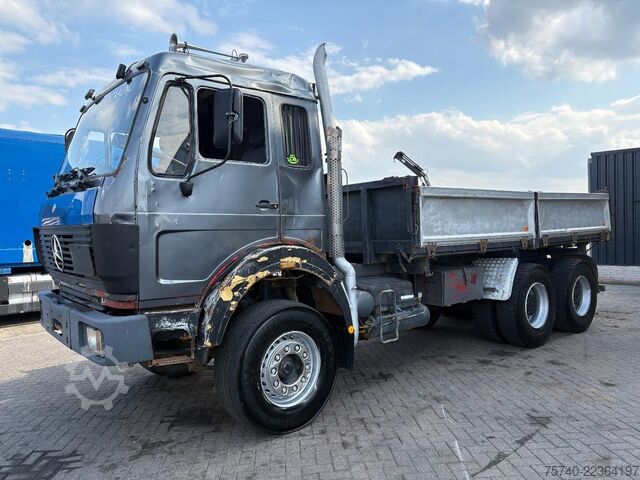 3-zijdenkipper Mercedes-Benz SK 2228 + V8 + 6x4 + manual + 3 SIDE TIPPER