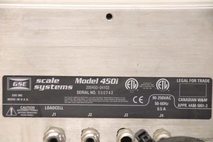 Weegcel GSE 450i  200450-04103