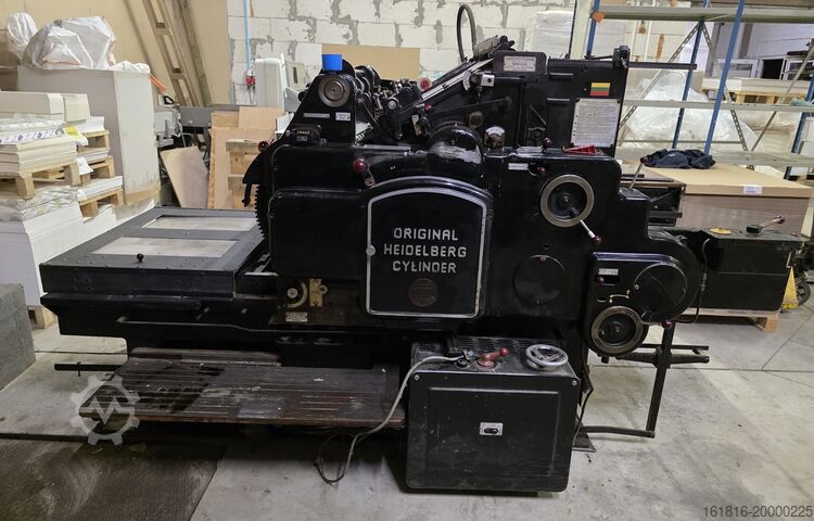 Stansmaskin Heidelberg Cylinder
