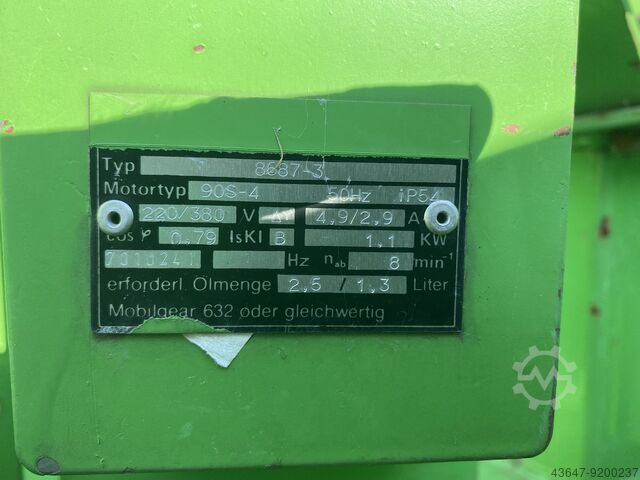 5271 - BERGMANN PS 8100 L ROTO-COMPACTOR Bergmann PS 8100-L