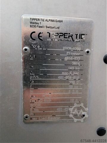 Automatischer Clipper Tipper Tie KDCM-A200