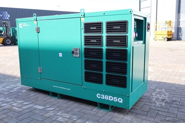 Generator set Cummins C38D5QS Declaration of Conformity, Diesel, 38kVA,