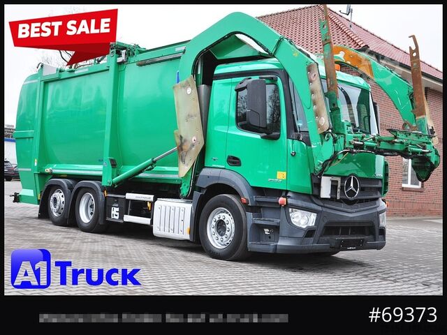 Vuilniswagen MERCEDES-BENZ Antos 2533, HS Millenium XXL37 Überkopflader,
