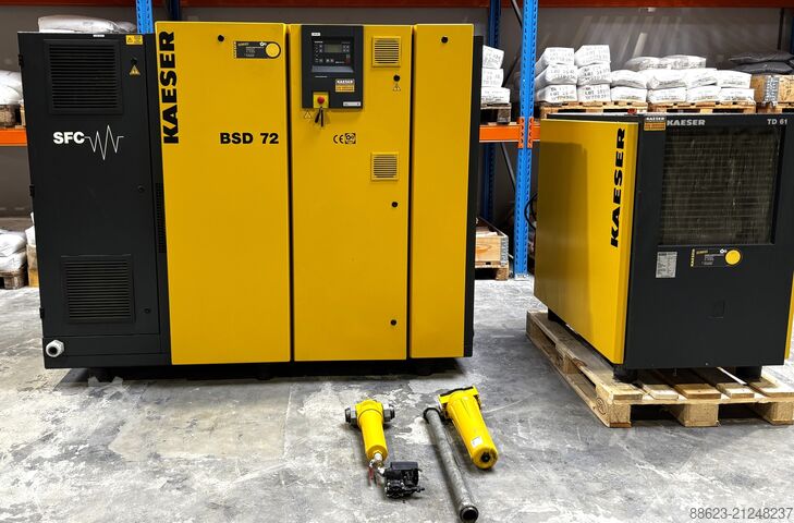 Screw compressor Kaeser BSD72SFC