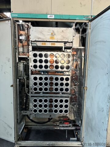 Elektromos motor Siemens 1,5MW Drehstrommotor m. Inverter