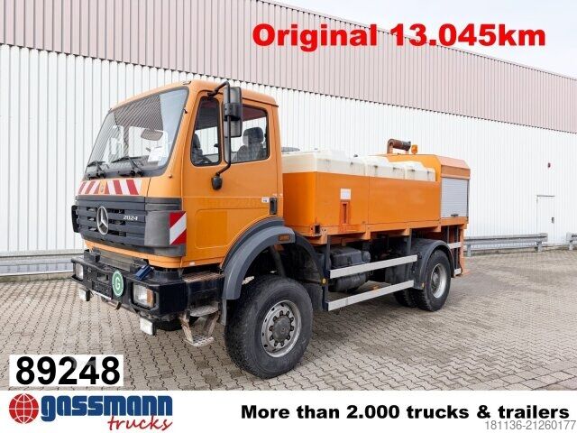 Kehrmaschine Mercedes-Benz SK 2024 AK 4x4, Enteisungsfahrzeug, 3x 2000l Tank