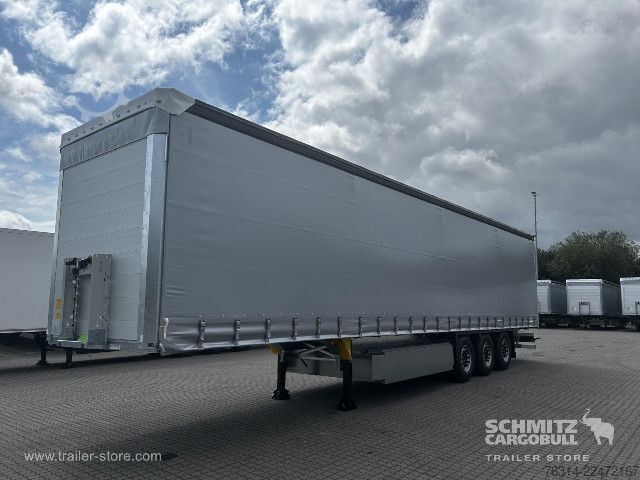 Nyitott ponyvás félpótkocsi Schmitz Cargobull Curtainsider Standard Getränke