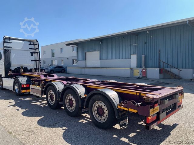 Poluprikolica za izmjenjive sanduke DENNISON Extendable 1x20'/2x20' /1x40'  (( 6X ))