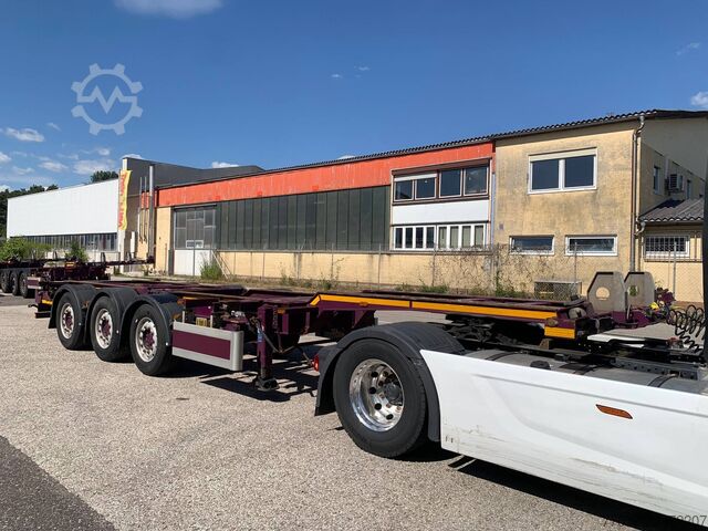 Poluprikolica za izmjenjive sanduke DENNISON Extendable 1x20'/2x20' /1x40'  (( 6X ))