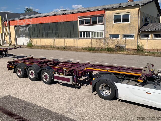 Poluprikolica za izmjenjive sanduke DENNISON Extendable 1x20'/2x20' /1x40'  (( 6X ))