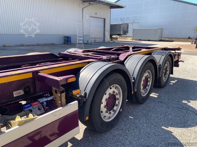 Poluprikolica za izmjenjive sanduke DENNISON Extendable 1x20'/2x20' /1x40'  (( 6X ))