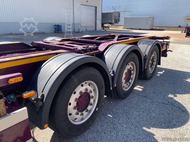 Poluprikolica za izmjenjive sanduke DENNISON Extendable 1x20'/2x20' /1x40'  (( 6X ))