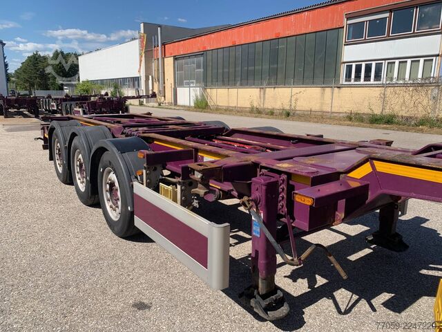 Poluprikolica za izmjenjive sanduke DENNISON Extendable 1x20'/2x20' /1x40'  (( 6X ))