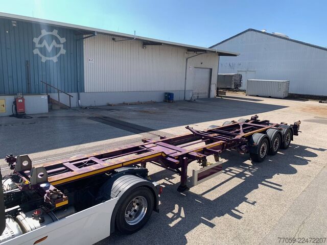 Poluprikolica za izmjenjive sanduke DENNISON Extendable 1x20'/2x20' /1x40'  (( 6X ))