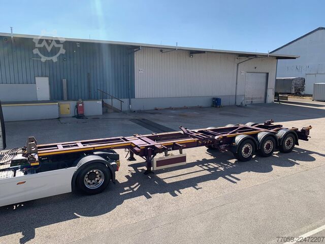 Poluprikolica za izmjenjive sanduke DENNISON Extendable 1x20'/2x20' /1x40'  (( 6X ))