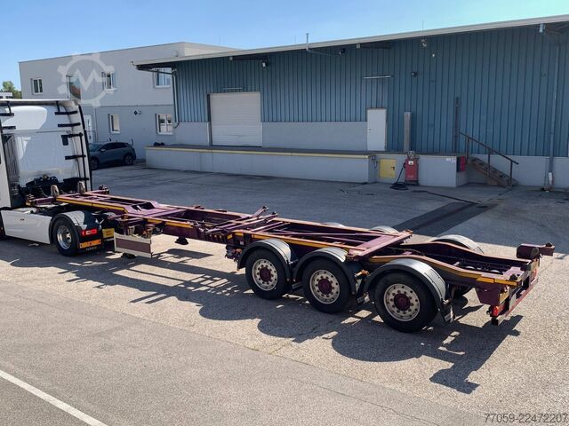 Poluprikolica za izmjenjive sanduke DENNISON Extendable 1x20'/2x20' /1x40'  (( 6X ))