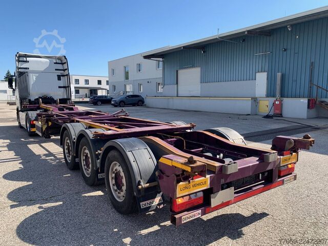 Poluprikolica za izmjenjive sanduke DENNISON Extendable 1x20'/2x20' /1x40'  (( 6X ))