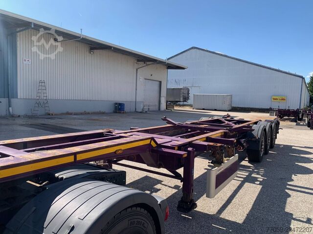 Poluprikolica za izmjenjive sanduke DENNISON Extendable 1x20'/2x20' /1x40'  (( 6X ))
