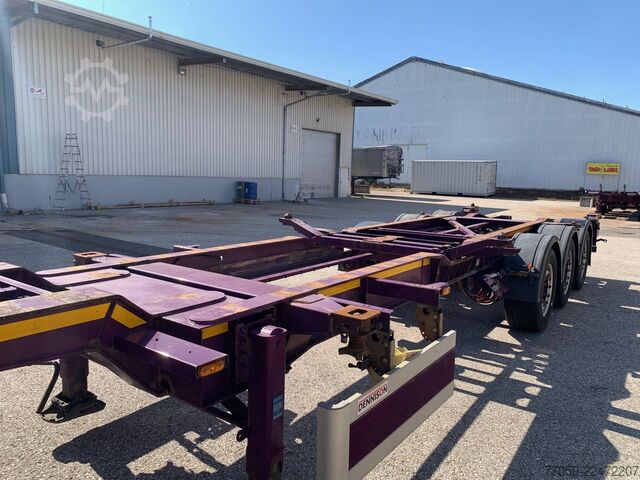 Poluprikolica za izmjenjive sanduke DENNISON Extendable 1x20'/2x20' /1x40'  (( 6X ))