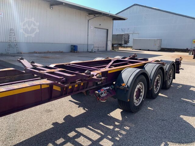 Poluprikolica za izmjenjive sanduke DENNISON Extendable 1x20'/2x20' /1x40'  (( 6X ))