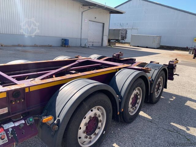 Poluprikolica za izmjenjive sanduke DENNISON Extendable 1x20'/2x20' /1x40'  (( 6X ))