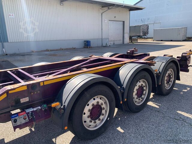 Poluprikolica za izmjenjive sanduke DENNISON Extendable 1x20'/2x20' /1x40'  (( 6X ))