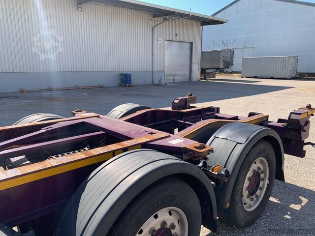 Poluprikolica za izmjenjive sanduke DENNISON Extendable 1x20'/2x20' /1x40'  (( 6X ))