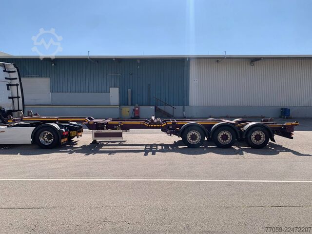 Poluprikolica za izmjenjive sanduke DENNISON Extendable 1x20'/2x20' /1x40'  (( 6X ))