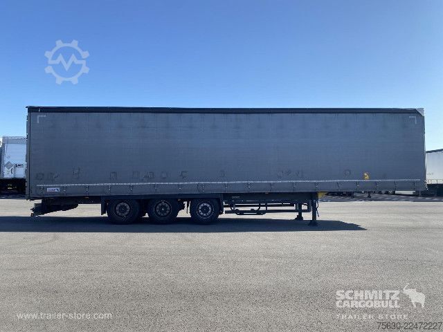 Åben sættevogn med presenning Schmitz Cargobull Semitrailer Curtainsider Coil