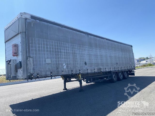 Semiremorcă deschisă cu prelată Schmitz Cargobull Semitrailer Curtainsider Mega