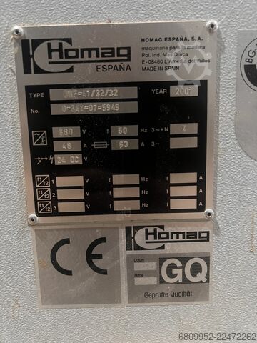 Panelfűrész HOMAG CHE-4/32/32