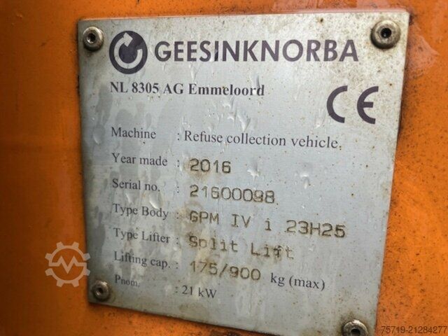 Śmieciarka Mercedes-Benz 2635 6x2 Econic Geesink/Euro6