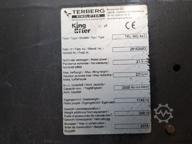 Annex-Stapler No 02 Terberg TKL MC-3x3