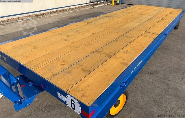 Reboque para serviço pesado AWI PAAV 10t 6000x2000mm