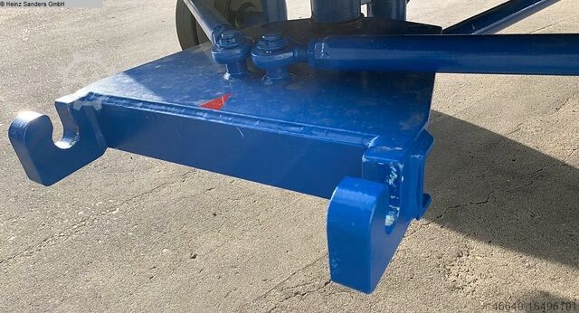 Aanhangwagen voor zwaar gebruik AWI PAAV 10t 6000x2000mm