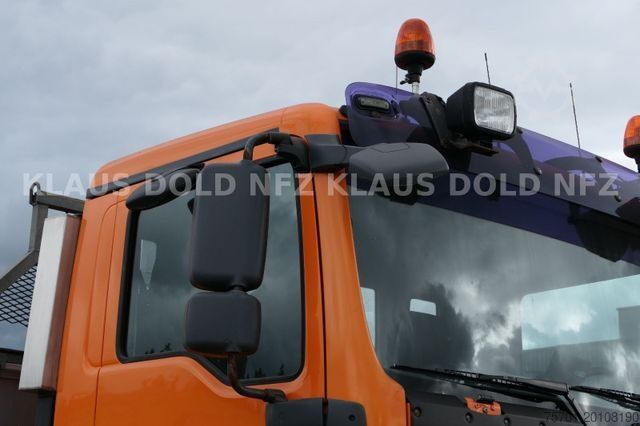 Autokran MAN TGM 13.240 Zweiseitenkipper Kran 4x4 Kamera