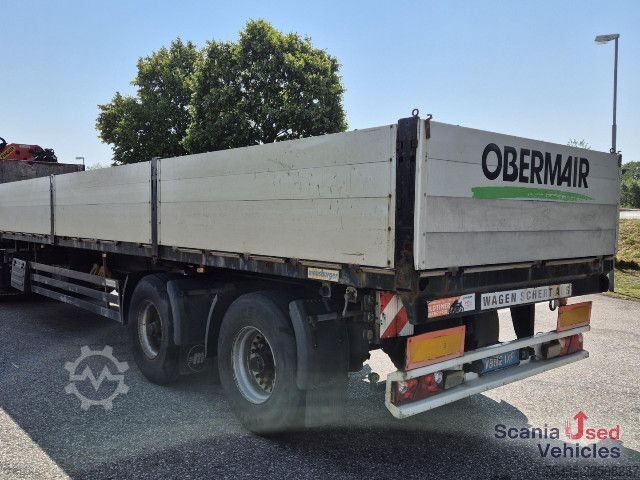 Open oplegger Meusburger MPS-2 2 Achs - Lenkachsen