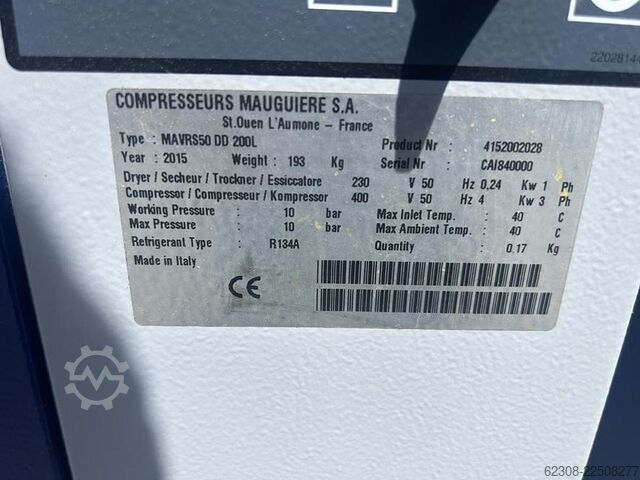 2015 MAUGIERE 50DD 200L MAUGIERE 50DD 200L