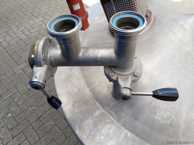 Verwarmbare / koelbare roestvrijstalen container 10501