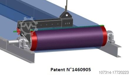 Monteringshjälp för drivtrummor Fördertechnik Hebestation