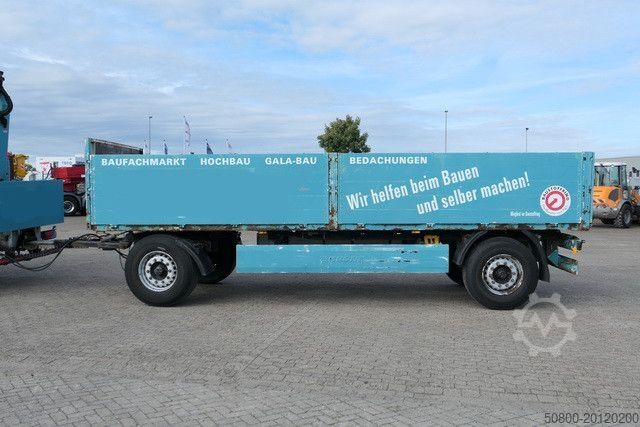 Otwarta przyczepa KRONE AZP 18, Baustoff, BPW, 7.200mm lang, Scheibe
