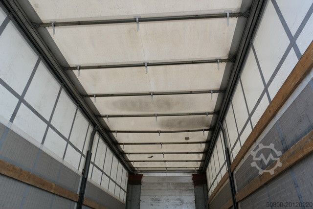 Åben trailer med presenning FLIEGL DPS 240, 3-Achser, Edscha, Schiebeplane, BPW