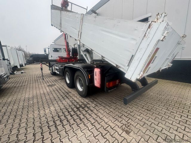 Wywrotka MERCEDES-BENZ Axor 2633 Kipper mit Kran Fassi F135