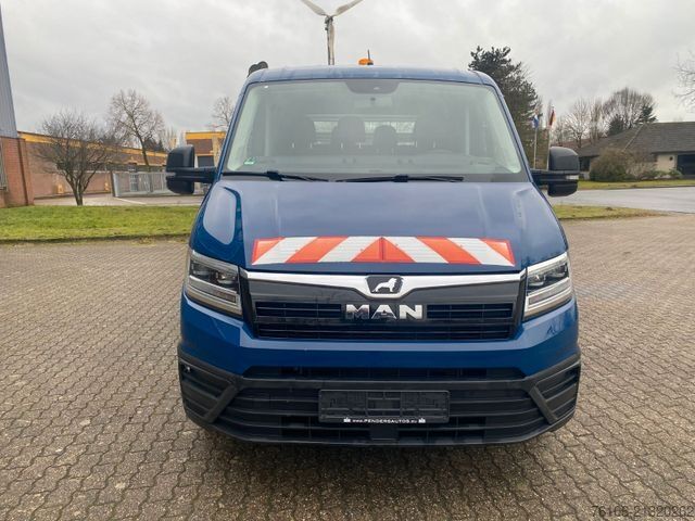 Pick-up furgon MAN TGE 3.180 Pristche mit Kran *Doppelkabine*Ahk*