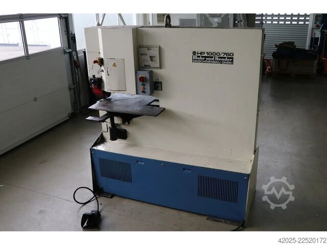 Presă de perforare MUBEA HP 1000 / 760