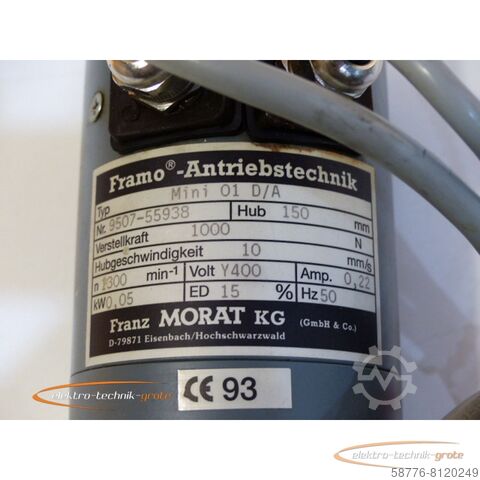 Control unit Framo Mini 01 D/A Hubspindelantrieb