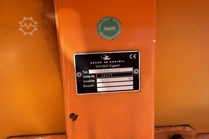 Speciallastbil  Meili  VMH45 Kipper / Schneepflug