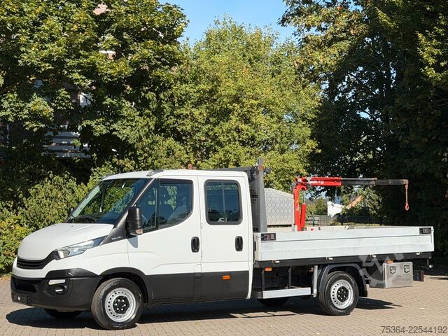 Φορτηγό pick-up ISUZU Daily 35S12 Doppelkabine Pritsche Ahk+Kran 3,5t