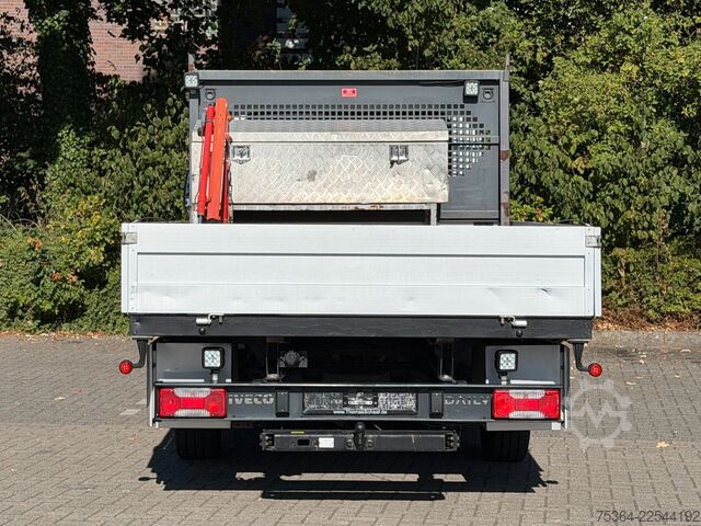 Φορτηγό pick-up ISUZU Daily 35S12 Doppelkabine Pritsche Ahk+Kran 3,5t