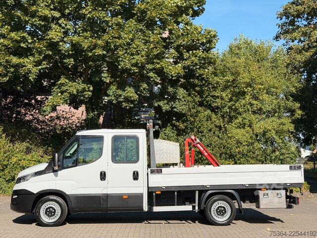 Φορτηγό pick-up ISUZU Daily 35S12 Doppelkabine Pritsche Ahk+Kran 3,5t
